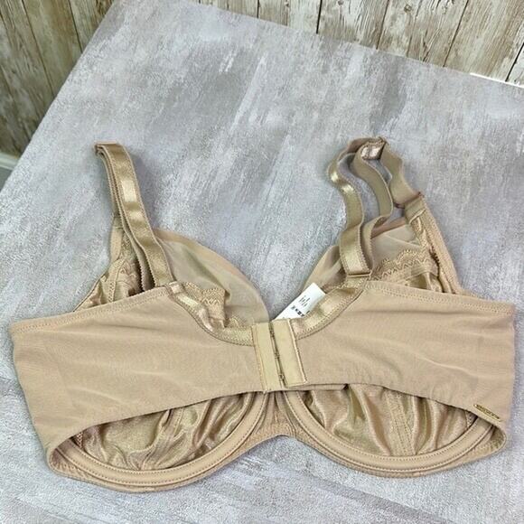 Chantelle Elegant Nude Lace Bra 36DDDD - Picture 4 of 7